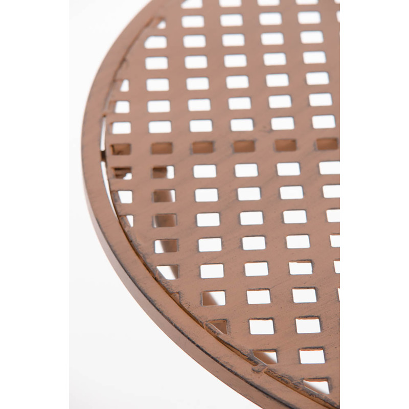 Mesa Amanda, marrón antique