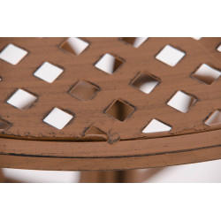 Mesa Amanda, marrón antique