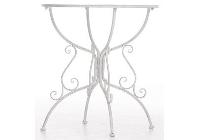 Table Amanda blanche antique
