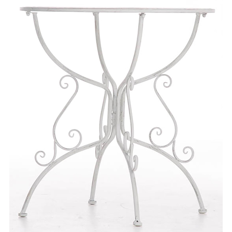 Table Amanda blanche antique