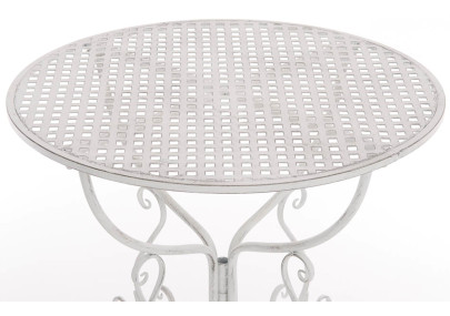 Table Amanda blanche antique