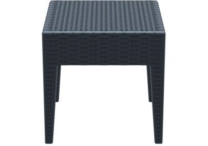 Table d'appoint Miami, gris foncé