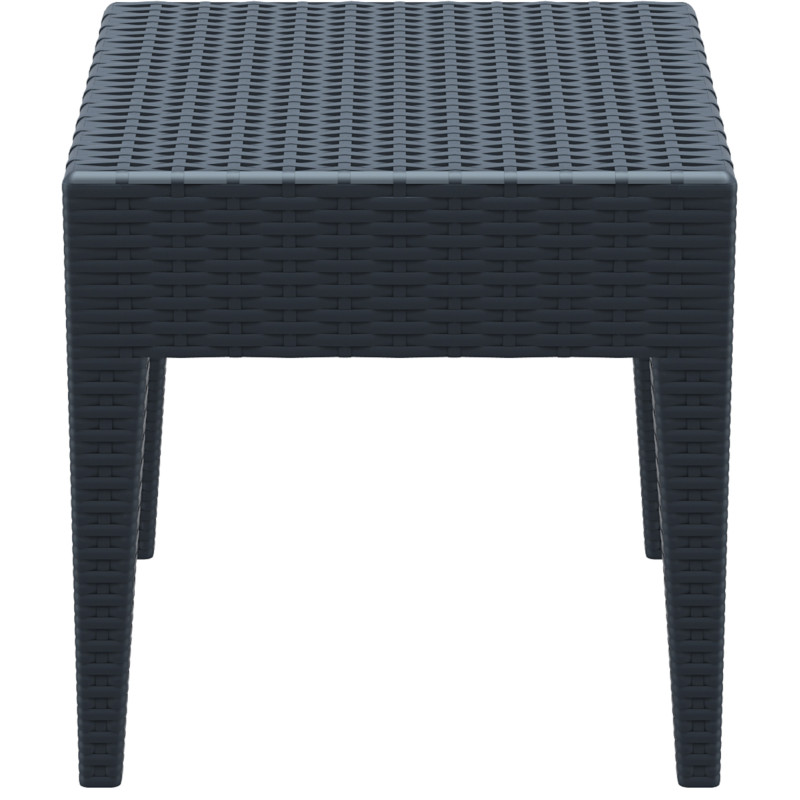 Table d'appoint Miami, gris foncé