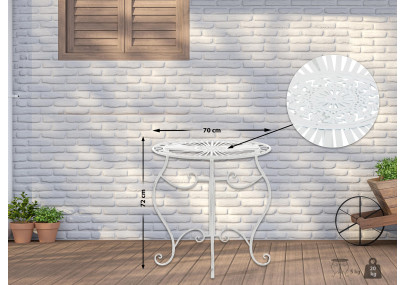 La mesa blanca de Indra