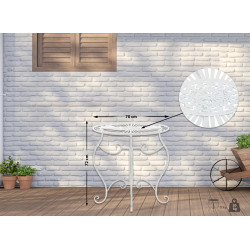 La tavola bianca di Indra