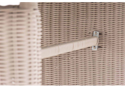 Table Fontana XL, blanc perle