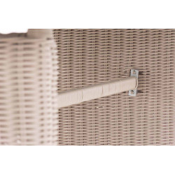 Table Fontana XL, perle blanche