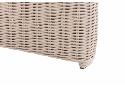 Table Fontana XL, blanc perle