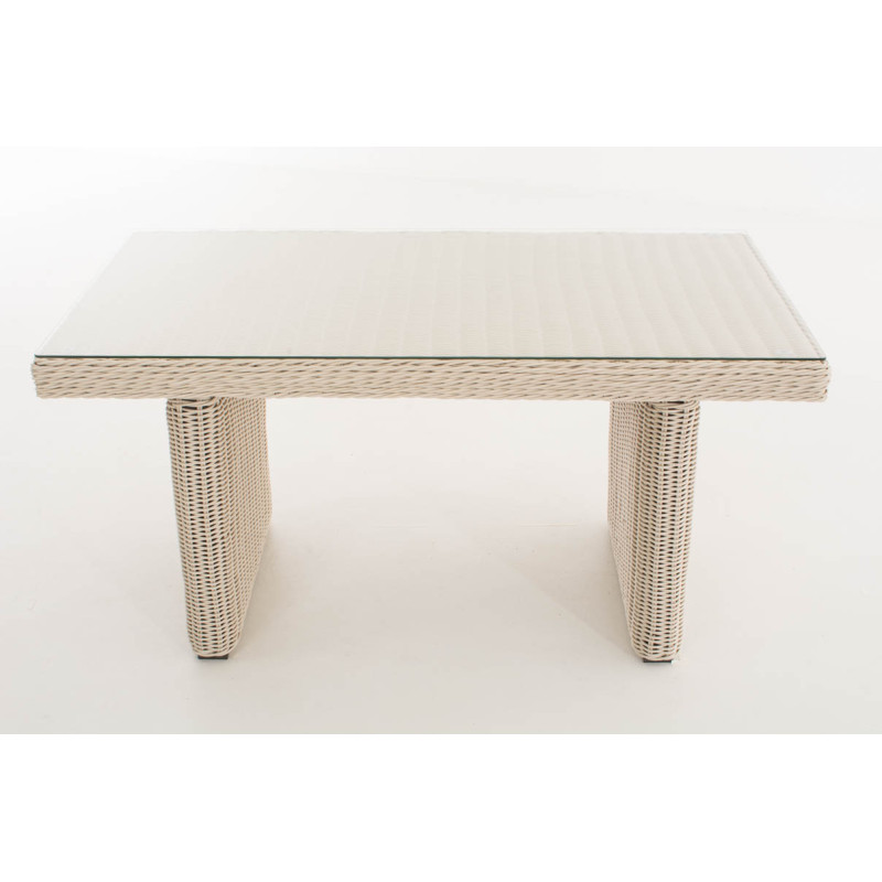 Table Fisolo/Minari/Bermeo 5mm blanc perle