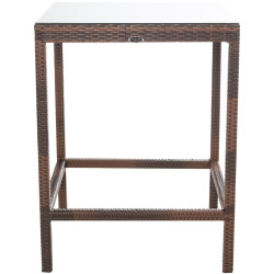 Table Alia, brun moucheté