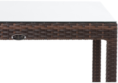 Table Alia, brun moucheté