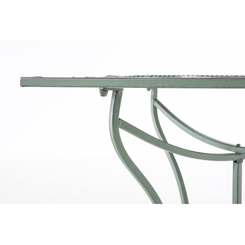 Table Asina, vert antique