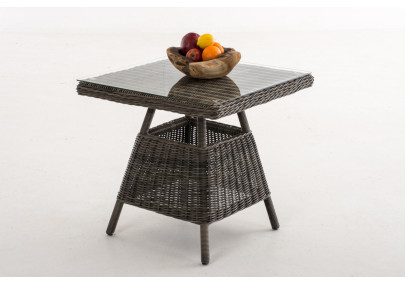 Table Santa Lucia, gris chiné