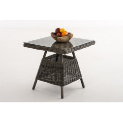 Mesa Santa Lucía, gris jaspeado