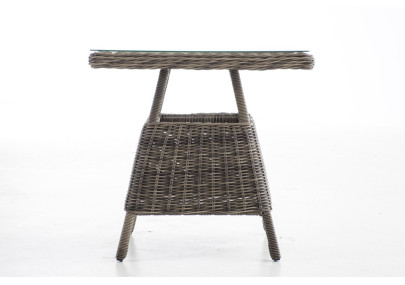 Table Santa Lucia, gris chiné