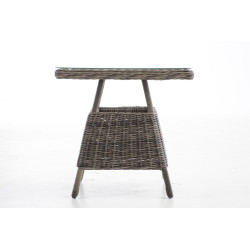 Mesa Santa Lucía, gris jaspeado