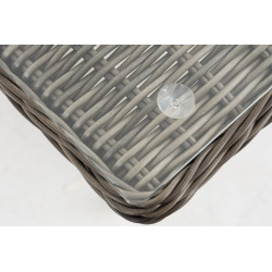 Mesa Santa Lucía, gris jaspeado