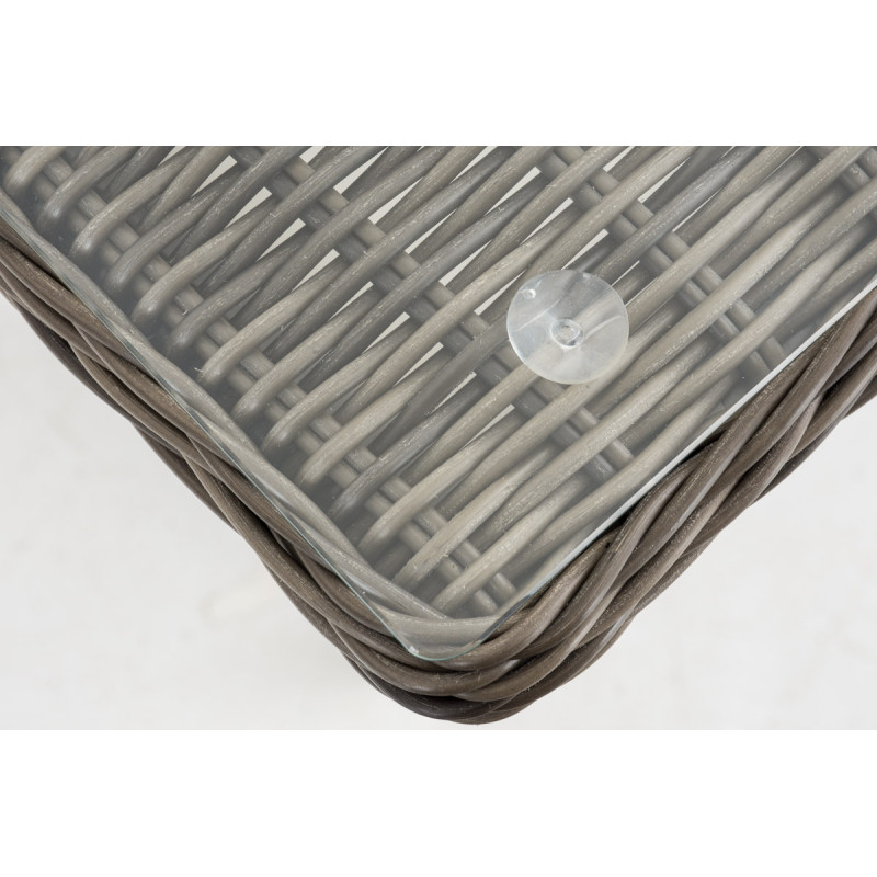 Mesa Santa Lucía, gris jaspeado