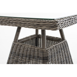 Mesa Santa Lucía, gris jaspeado