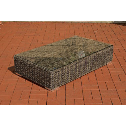 Table basse Ariano 100 x 50 gris chiné