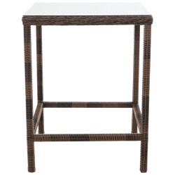 Tavolo Alia 5 mm marrone screziato