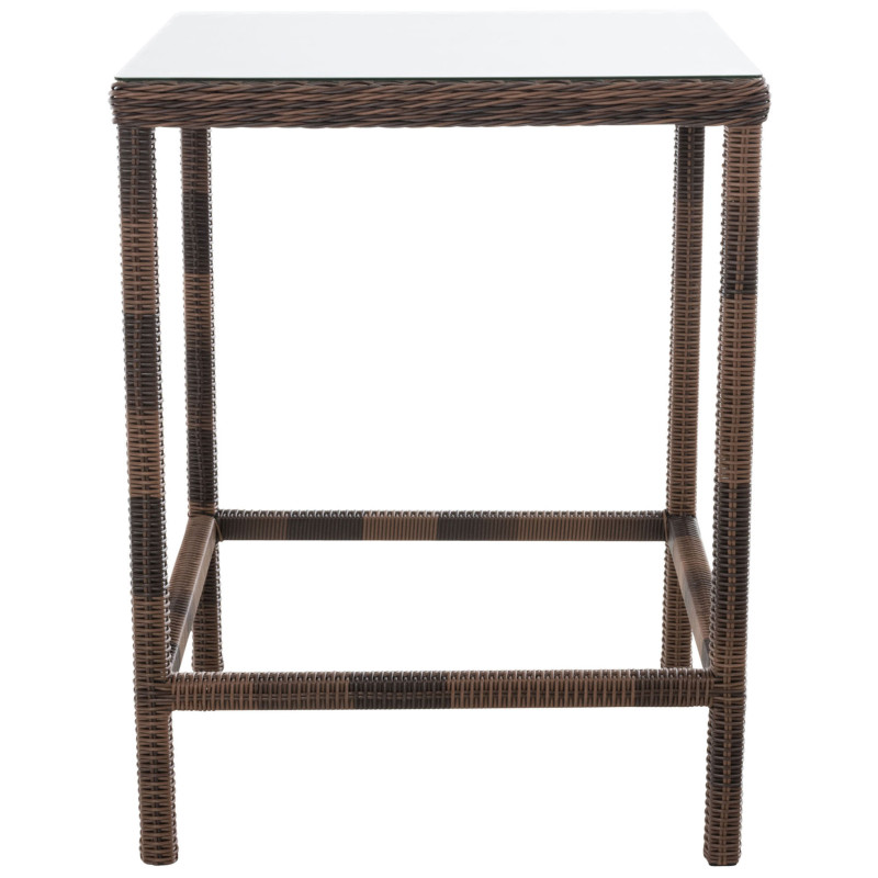 Tavolo Alia 5 mm marrone screziato