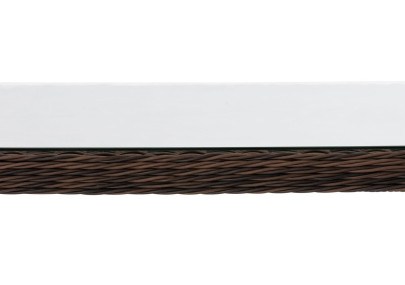 Table Alia 5 mm brun moucheté