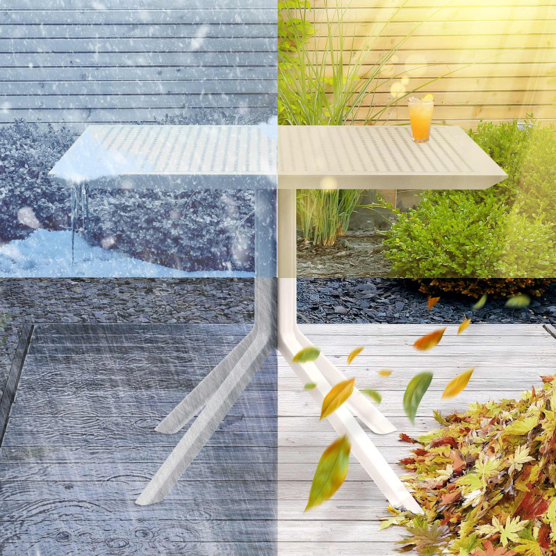 Mesa Sky 80 cm branca