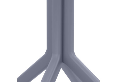 Mesa Sky 80 cm gris oscuro