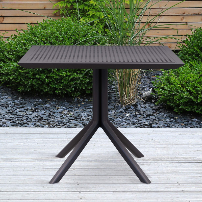 Table Sky 80 cm noire