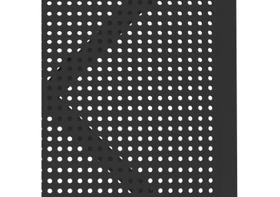 Table Sky 80 cm noire