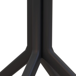 Mesa Sky 80 cm preta