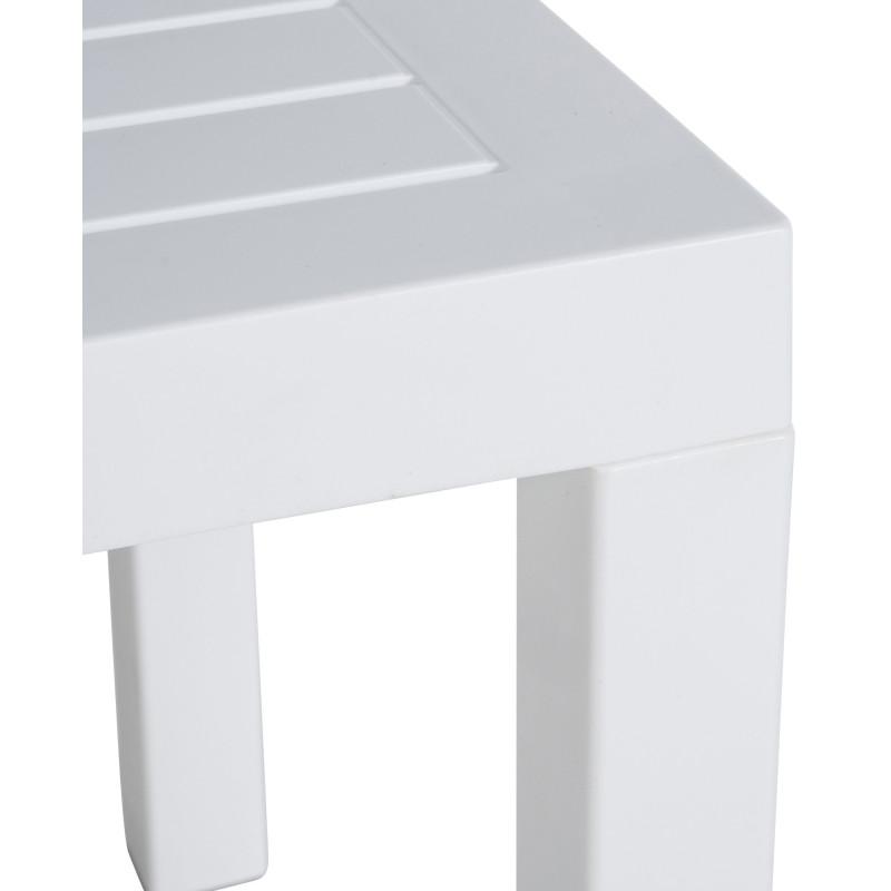 Table d'appoint Ocean, blanche