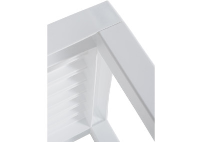 Mesa auxiliar Ocean, blanca