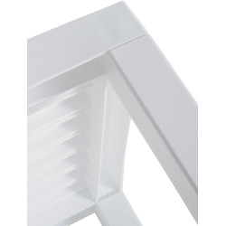 Tavolino Ocean, bianco