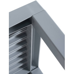 Tavolino da caffè grigio oceano