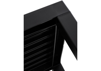 Table d'appoint Ocean, noire