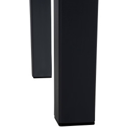 Mesa auxiliar Ocean, negra