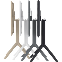 Mesa plegable Sky, cuadrada, blanca