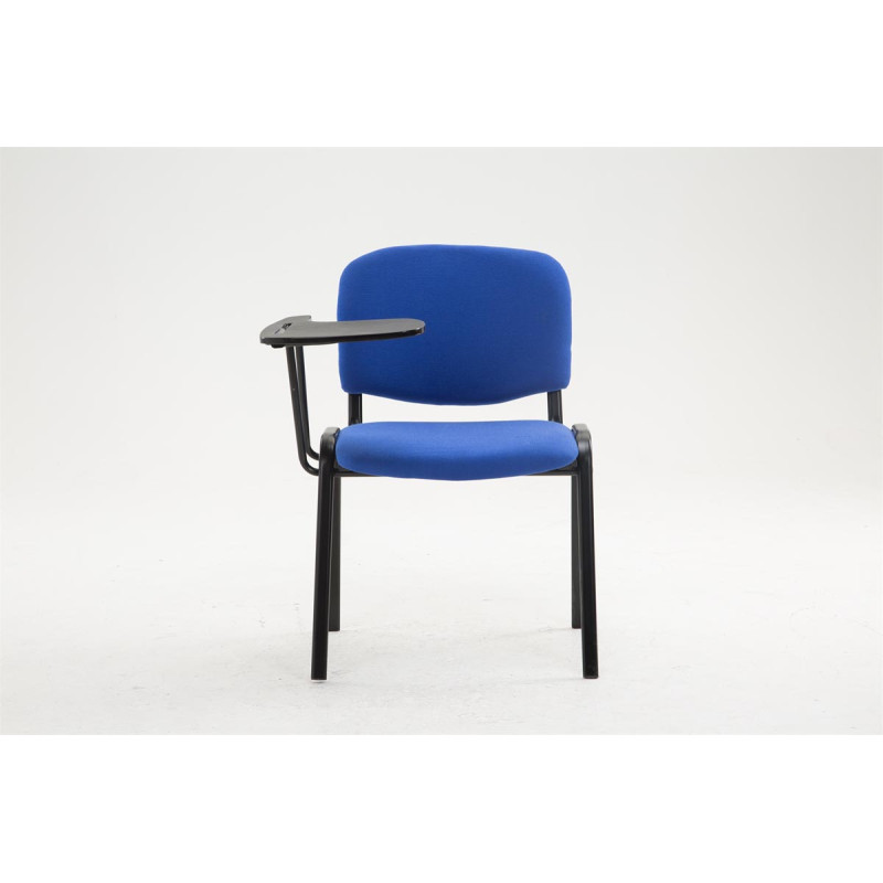 Chaise Ken avec table pliante, tissu bleu