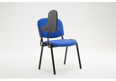 Chaise Ken avec table pliante, tissu bleu