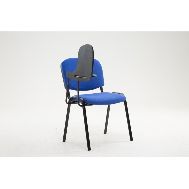 Chaise Ken avec table pliante, tissu bleu