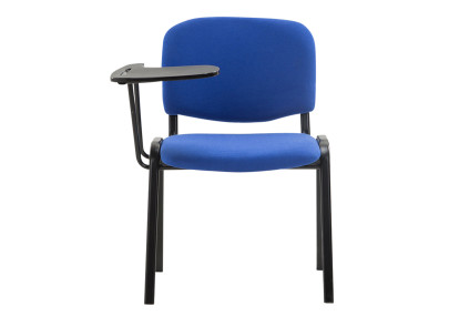 Ensemble de 4 chaises Ken avec table pliante, tissu bleu