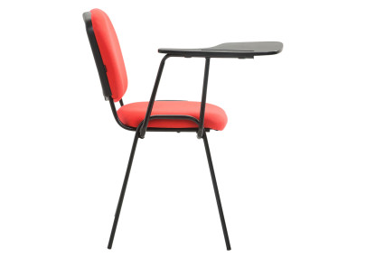 Ensemble de 4 chaises Ken avec table pliante, tissu, rouge