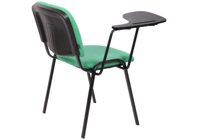 Ensemble de 4 chaises Ken avec table pliante, tissu vert