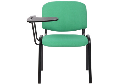 Ensemble de 4 chaises Ken avec table pliante, tissu vert