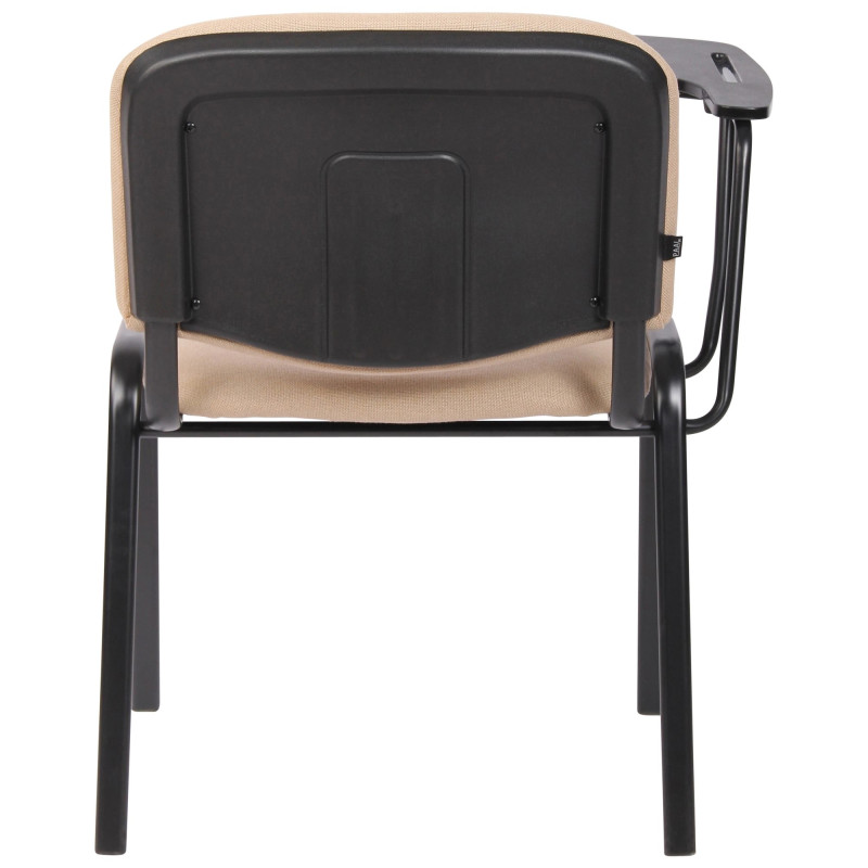 Ensemble de 4 chaises Ken avec table pliante, tissu crème