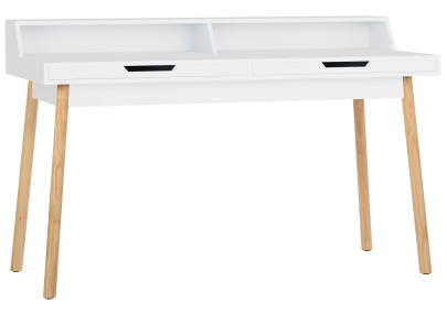 Bureau Eaton 140 cm blanc