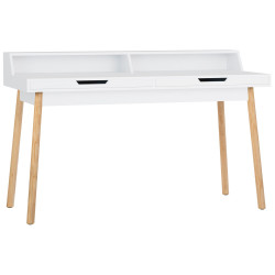 Bureau Eaton 140 cm blanc