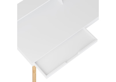 Bureau Eaton 140 cm blanc